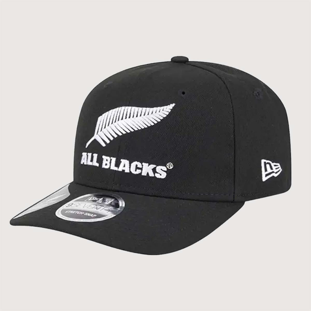 All Blacks New Era 970SS ALL BLK BLK WHI