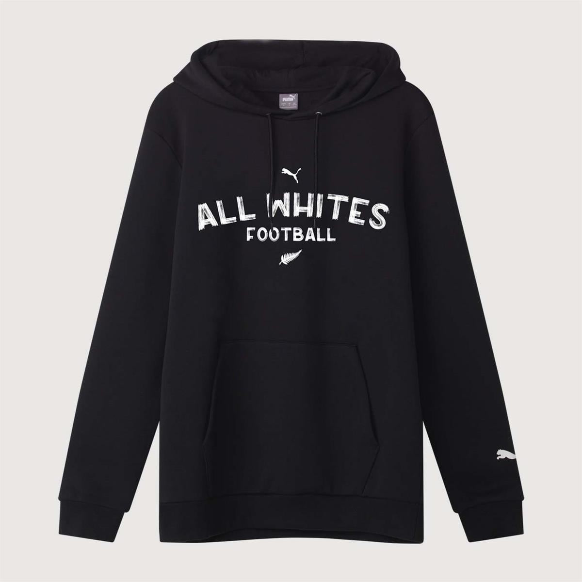 NZF All Whites Football Men Casual Hoodie