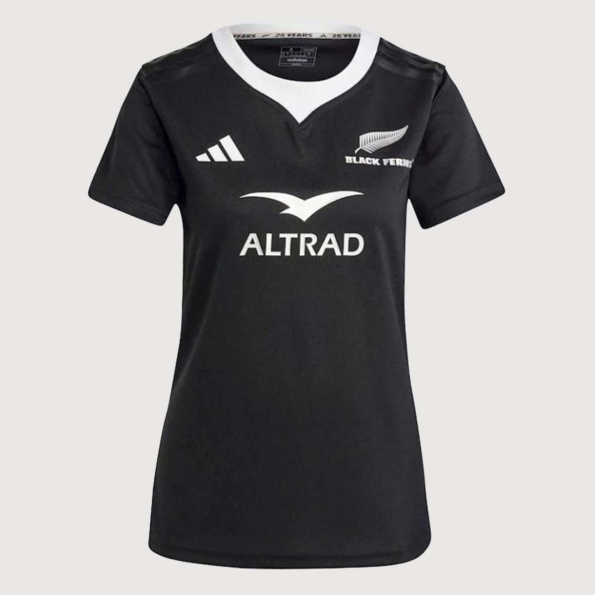 Black Ferns 2024/25 adidas Replica Home Jersey - Women