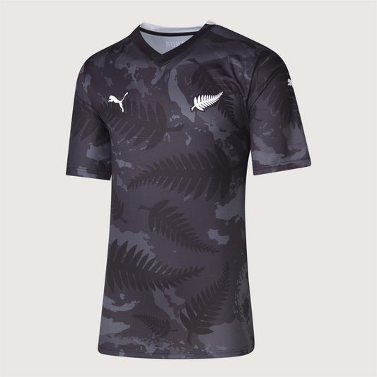 PUMA New Zealand Youth 2024-25 Stadium Black Jersey