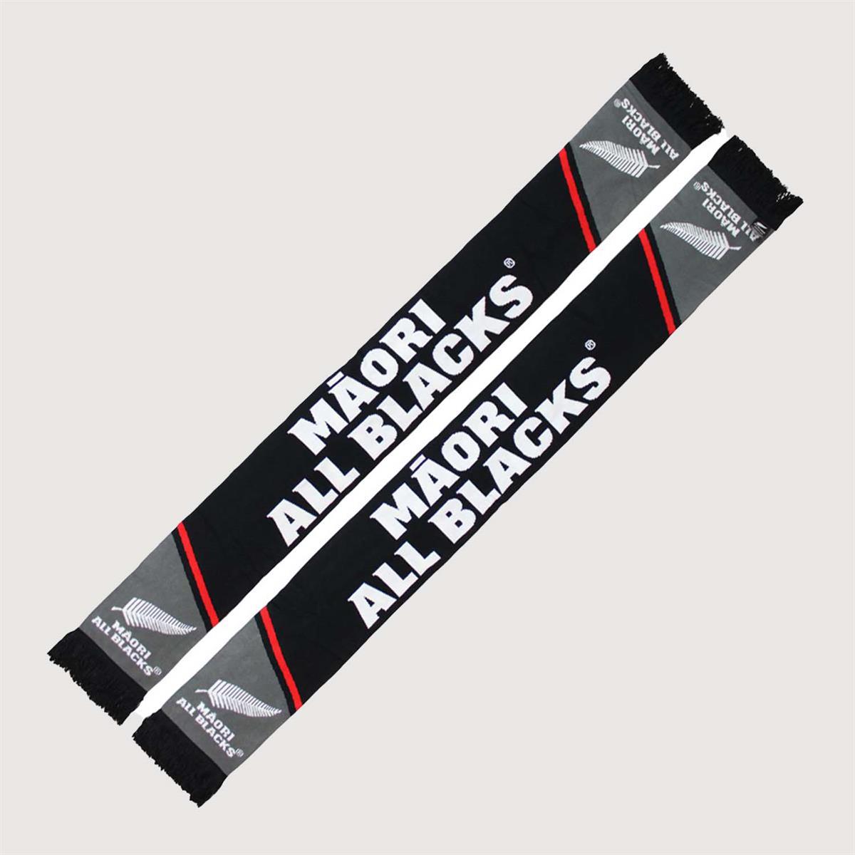 Maori All Blacks Jacquard Scarf