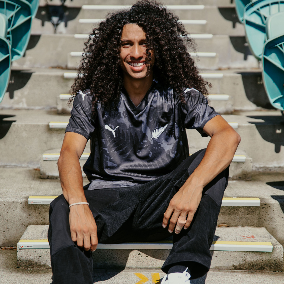 PUMA New Zealand Adult Men's 2024-25 Stadium Black Jersey