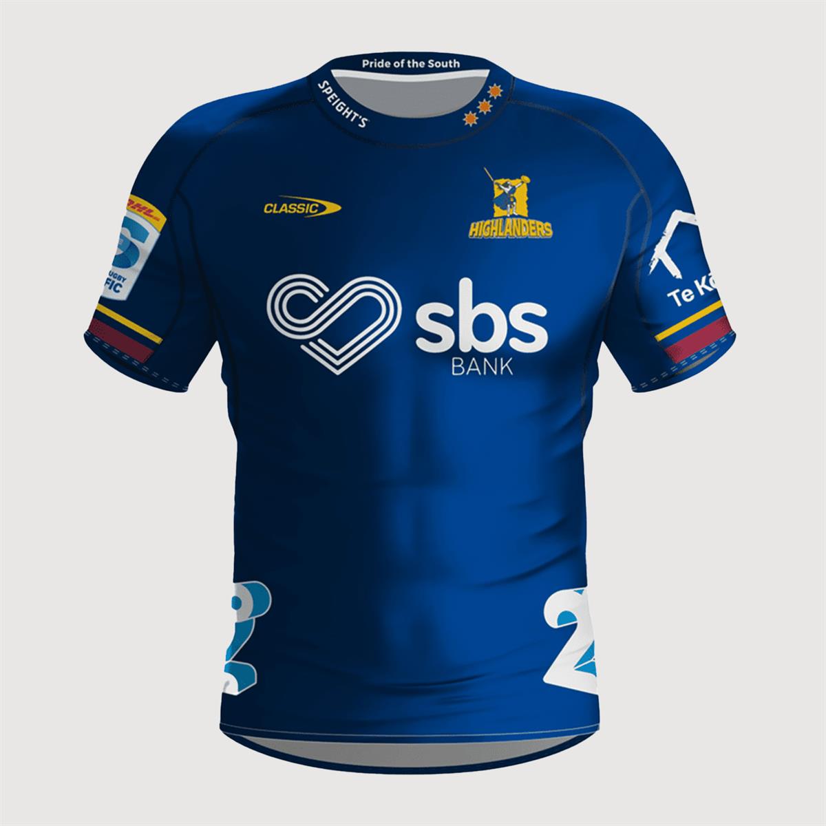 Highlanders Super Rugby Home Jersey 2024
