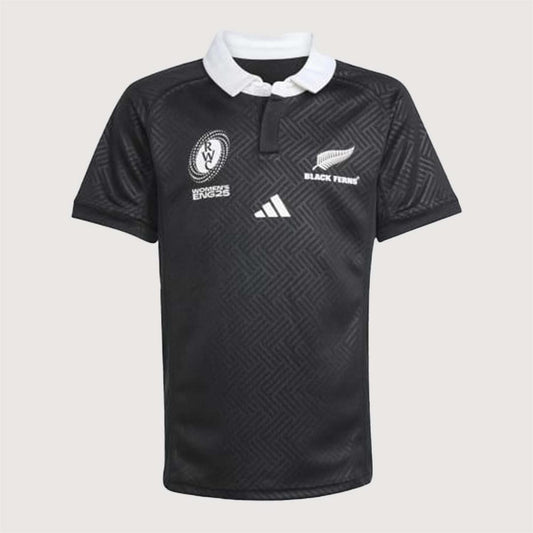 Black Ferns 2025 RWC adidas Youth Home Jersey