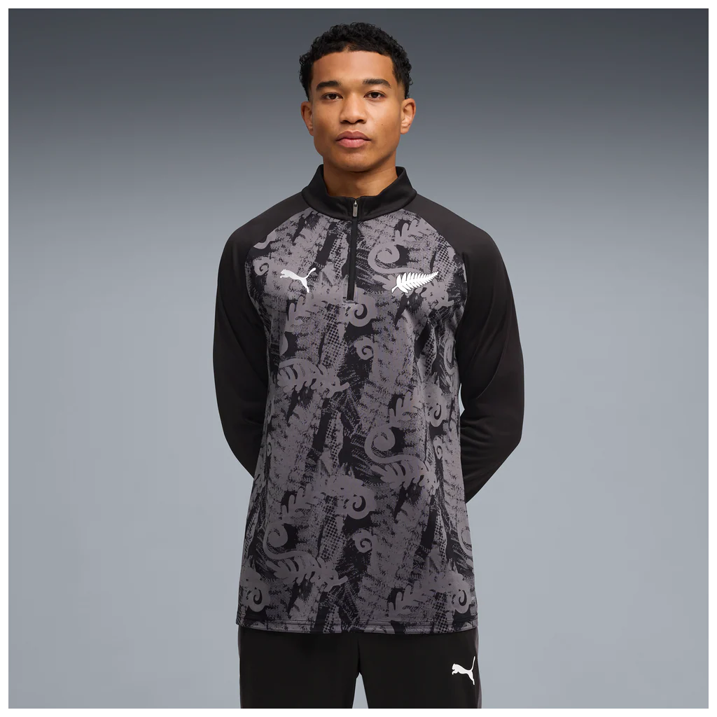 NZF Football Warm up 1/4 Zip L/S Top