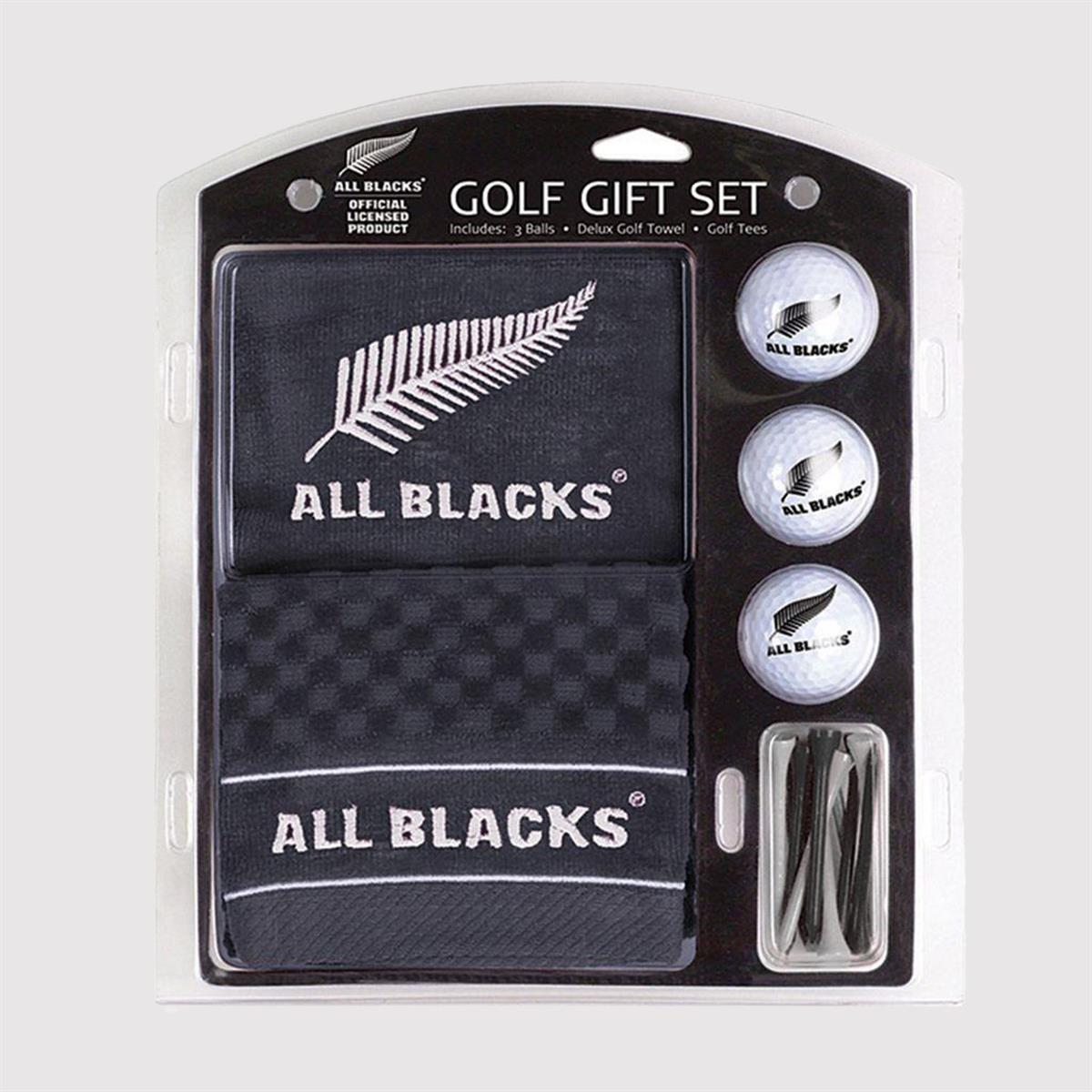 All Blacks Embroidered Towel Gift Set