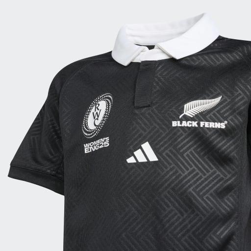 Black Ferns 2025 RWC adidas Youth Home Jersey