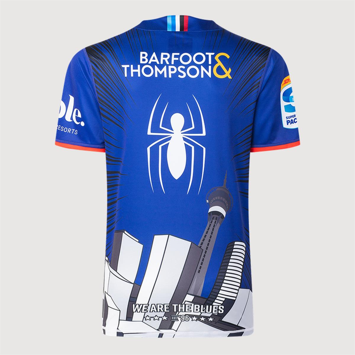 Blues Marvel Spiderman Warm Up Tee