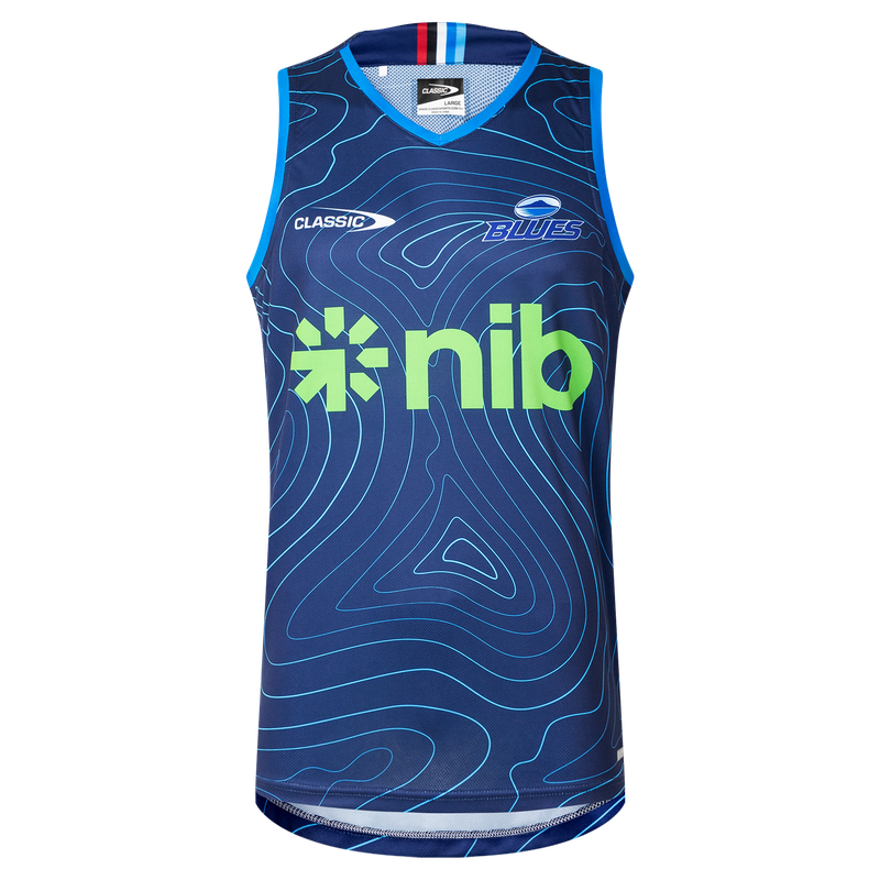 Blues Mens Pro Training Singlet