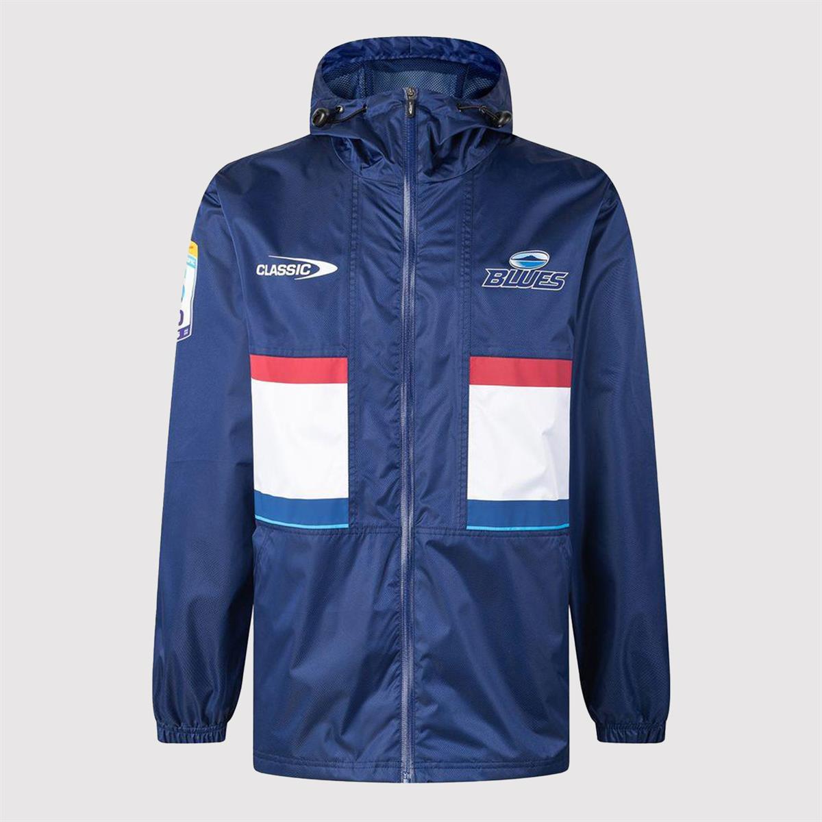 Blues Super Rugby Wet Weather Jacket
