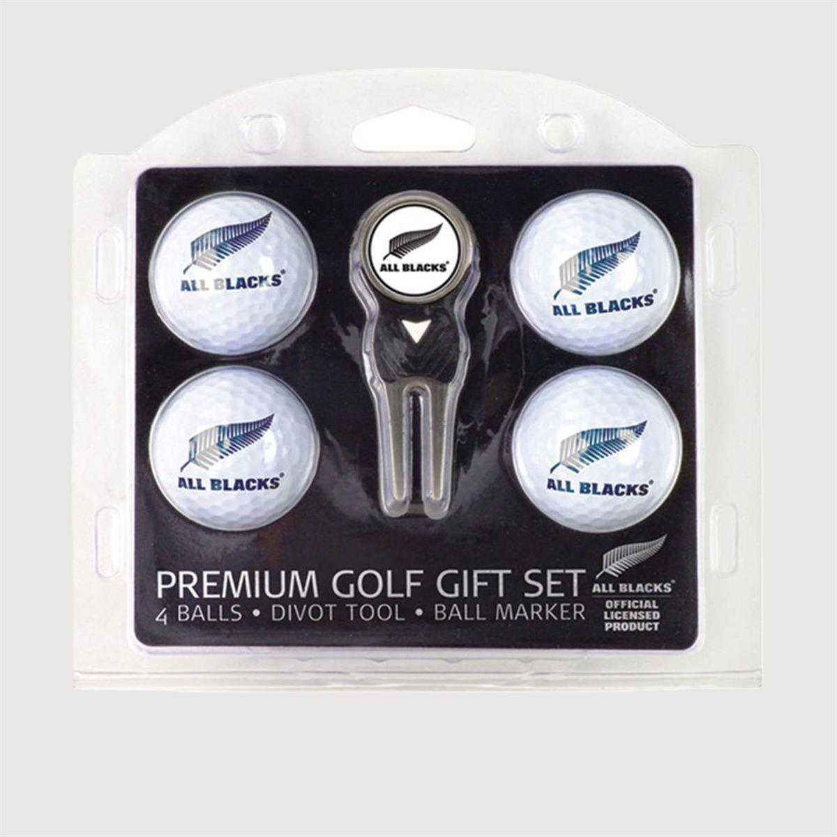 All Blacks 4 Ball Gift Pack with Divot Tool