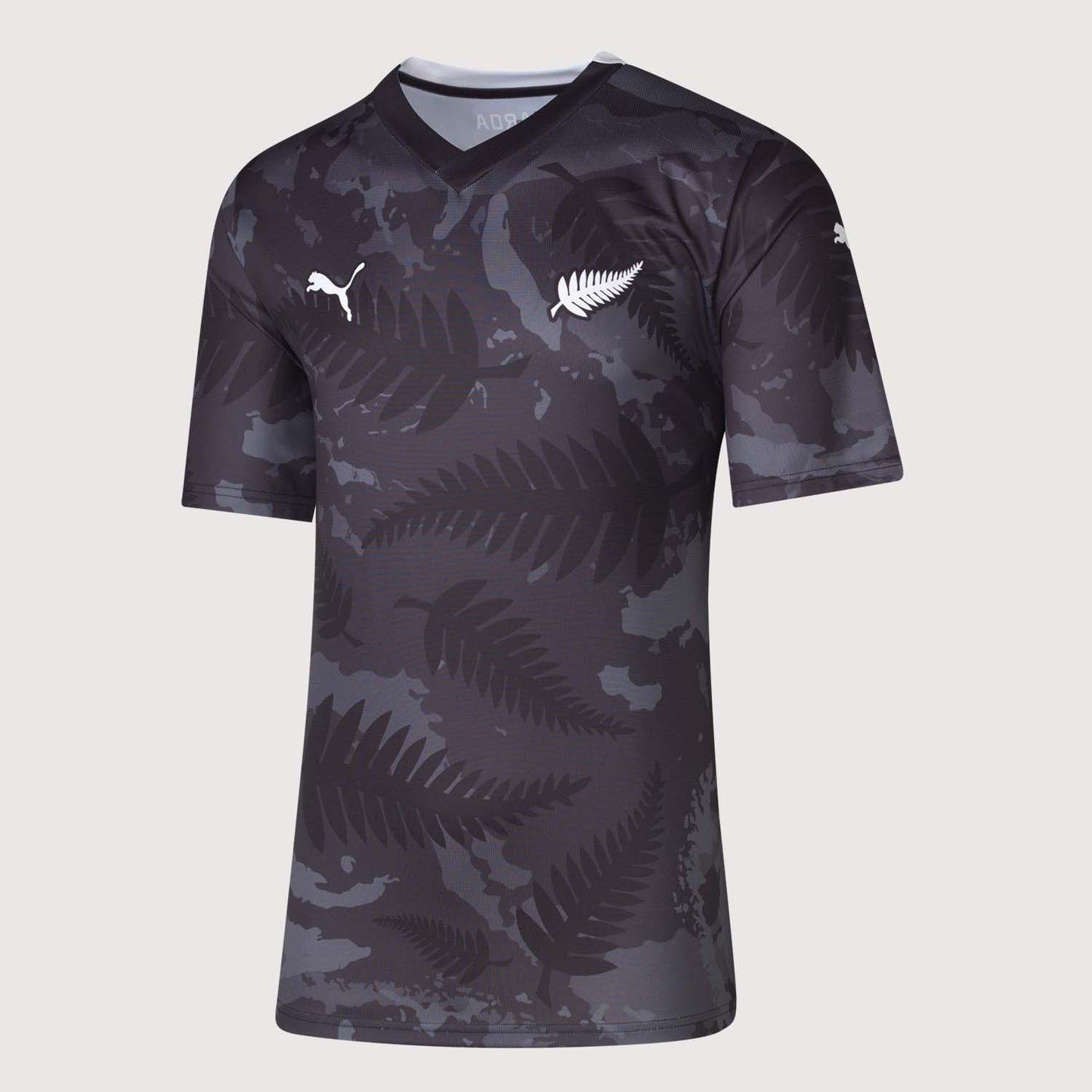 PUMA New Zealand Adult Men's 2024-25 Stadium Black Jersey