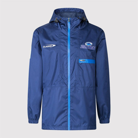 Blues Super Rugby Mens Wet Weather Jacket