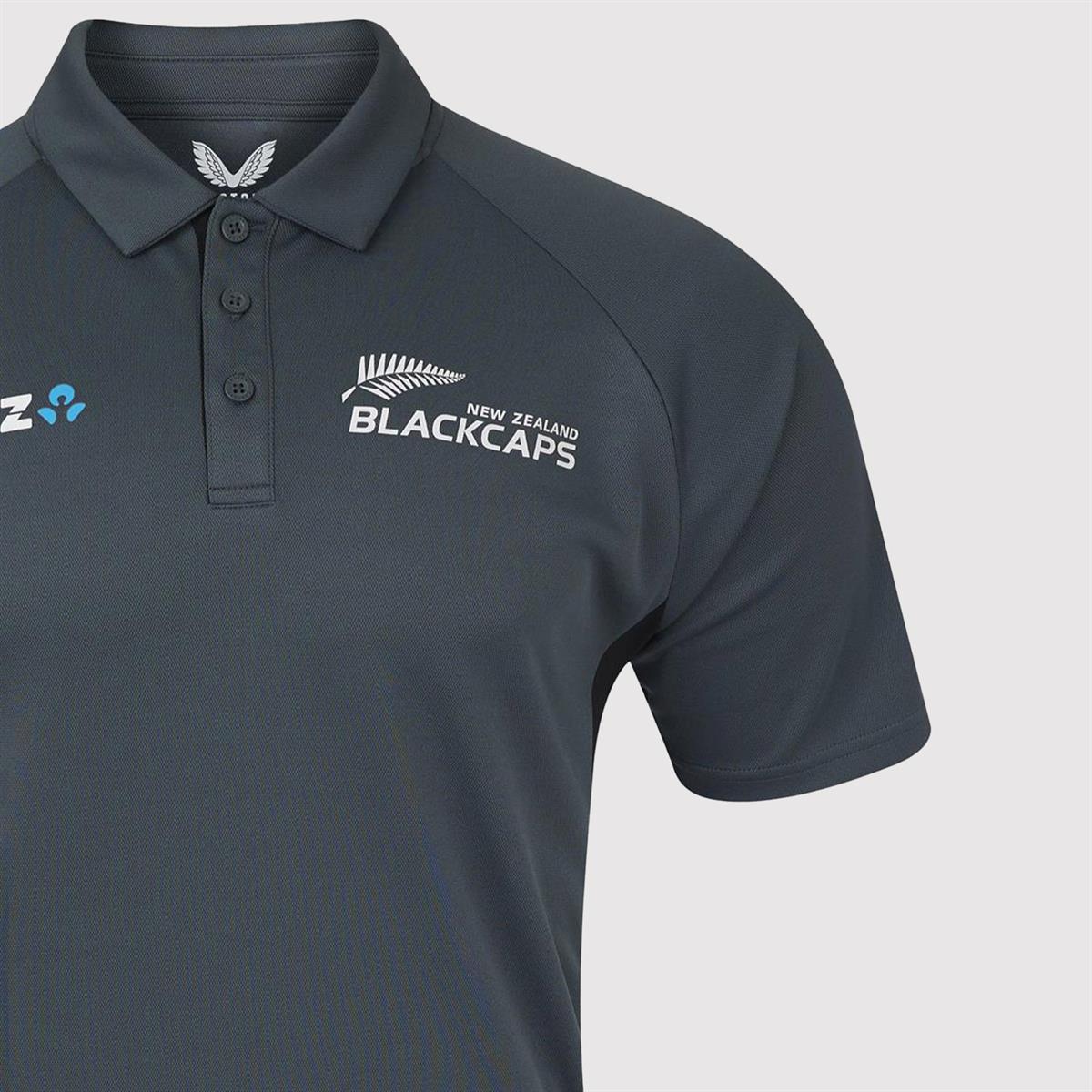 NZC Blackcaps Men's 24/25 Presentation Poly Polo