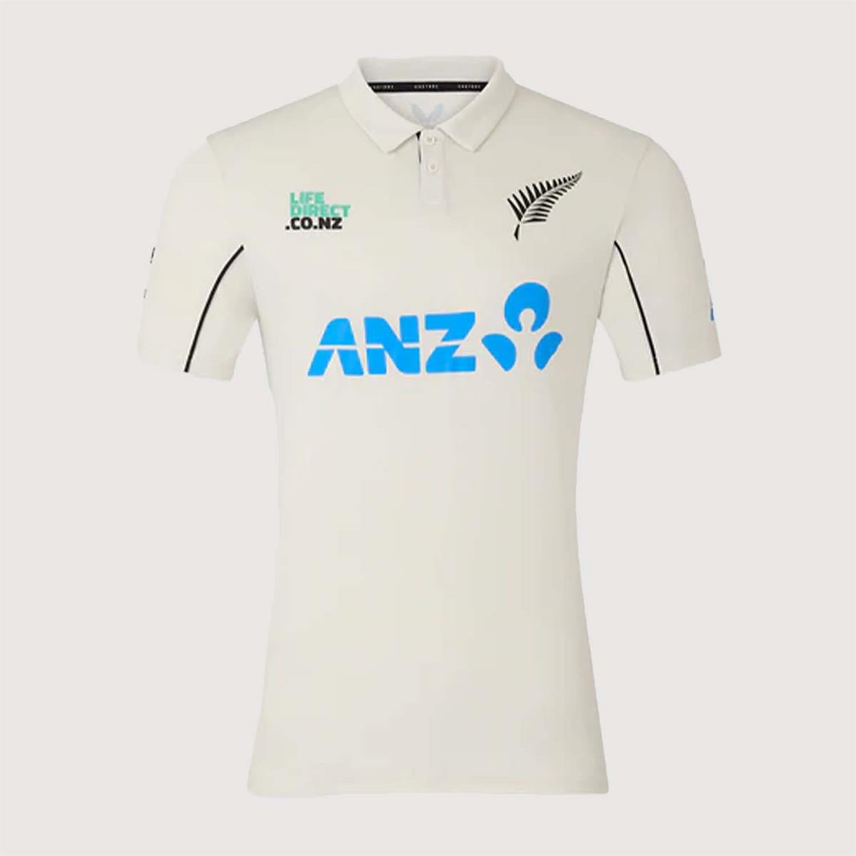 NZC Blackcaps Men's 25/26 Test Shirt