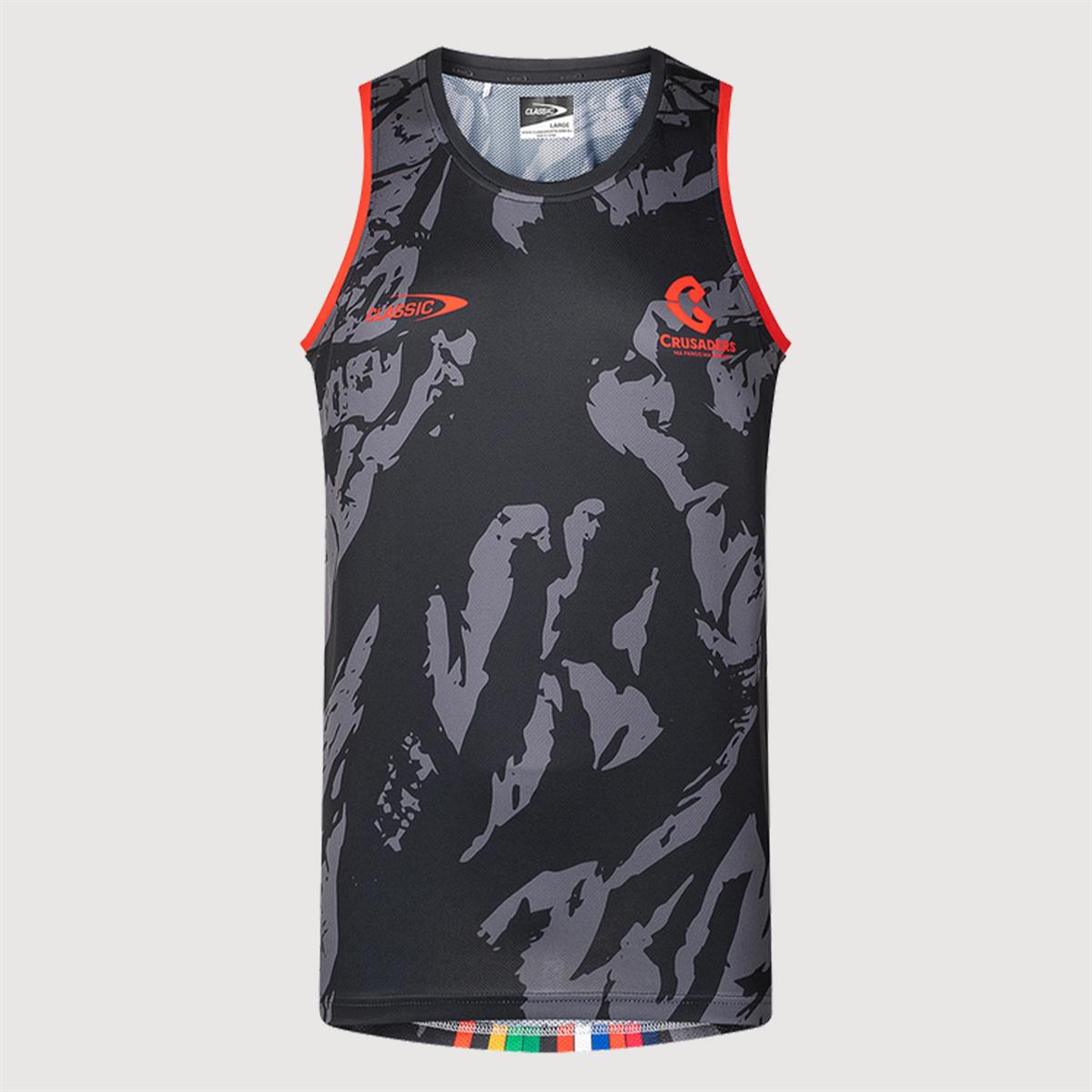 Crusaders Mens Pro Training Singlet