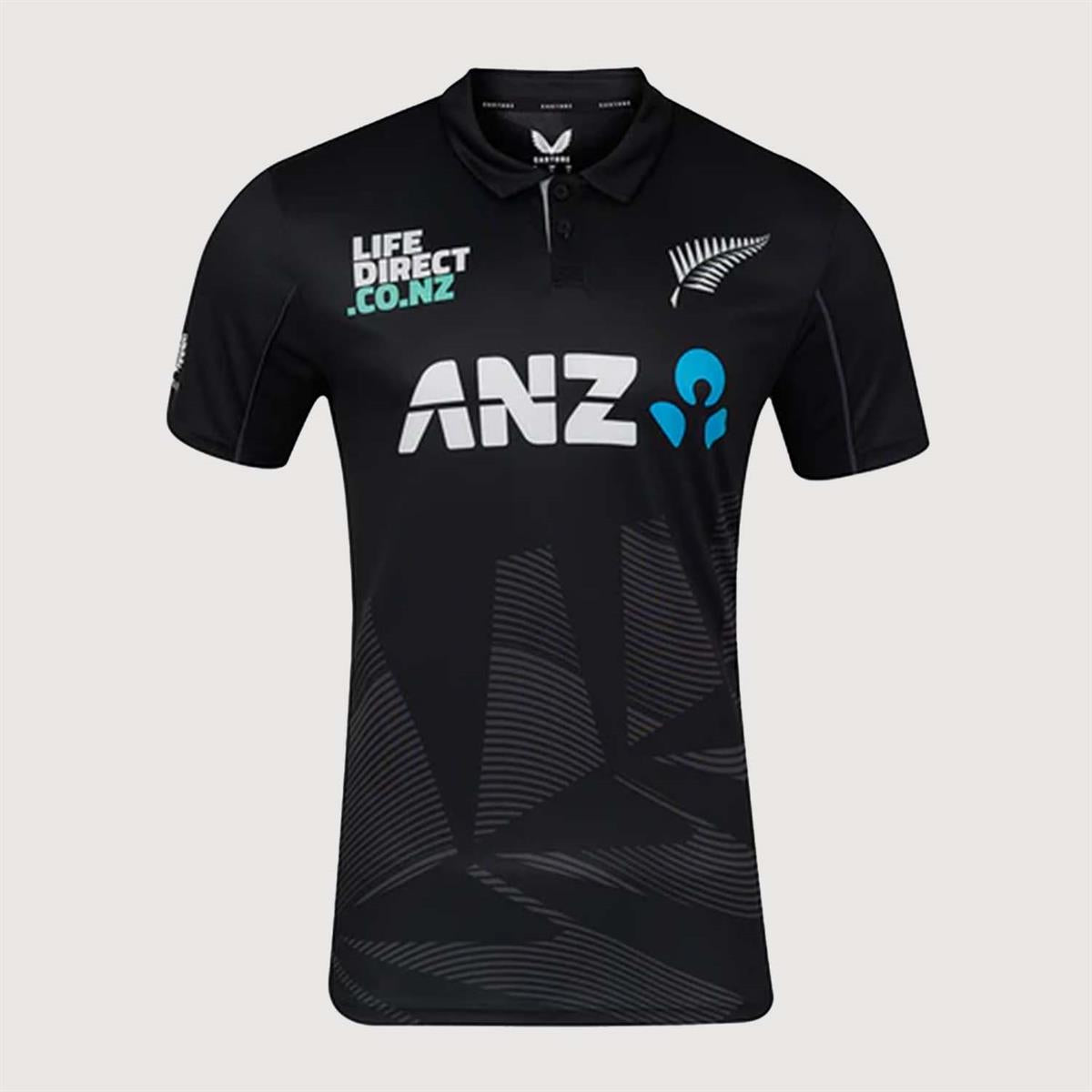 NZC Blackcaps 24/25 ODI Shirt, Mens
