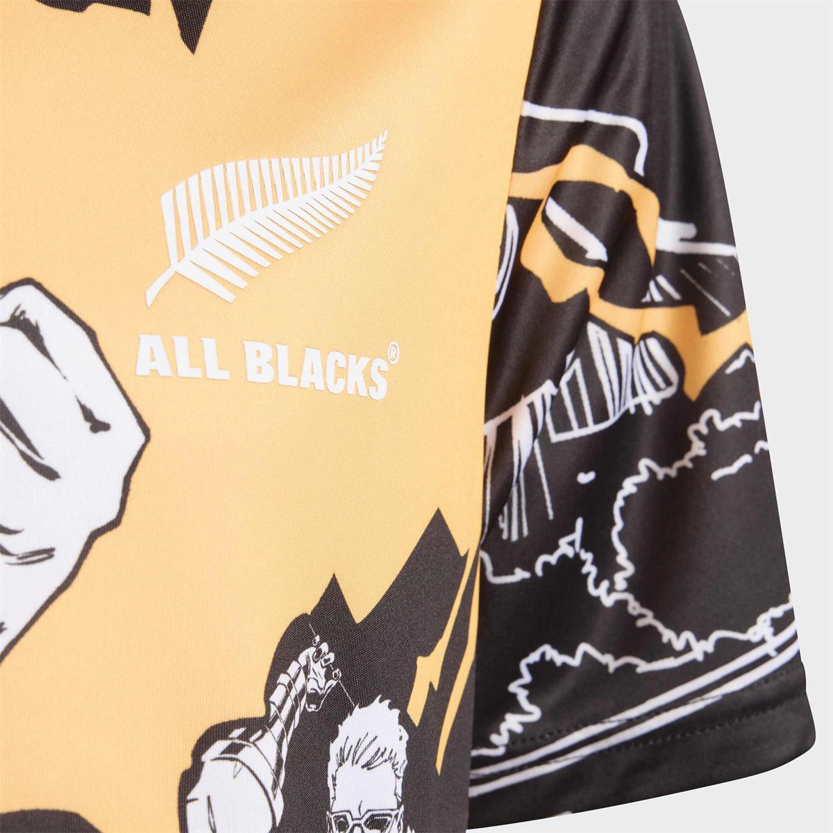 All Blacks Marvel Captains Run Jersey - Youth