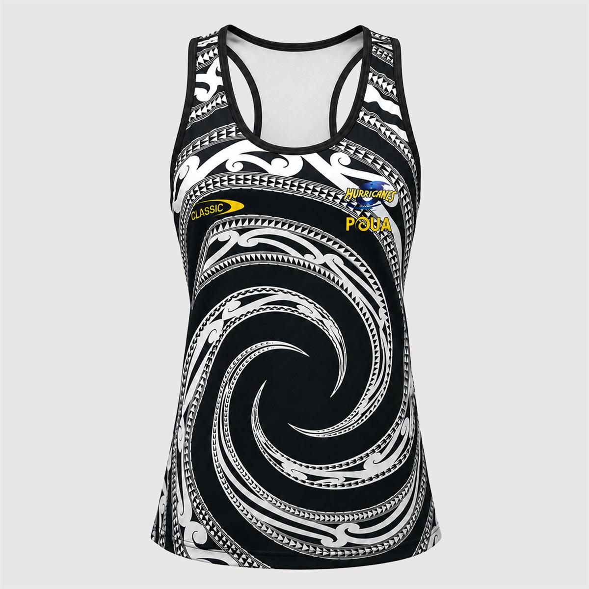Hurricanes Poua Ladies Training Singlet