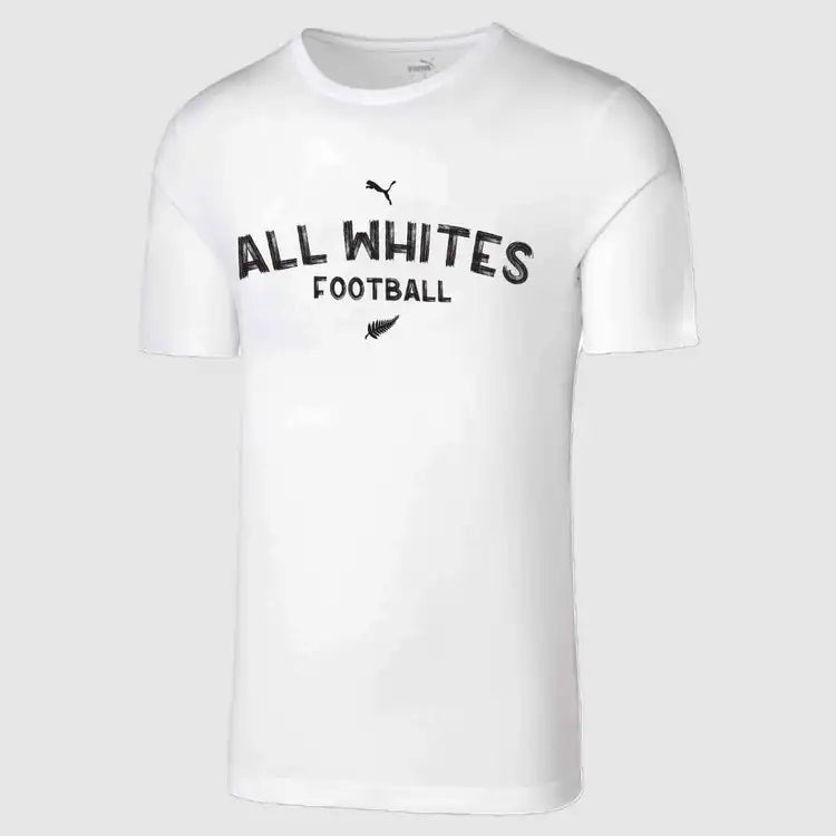 NZF All Whites Football Unisex Casual Tee