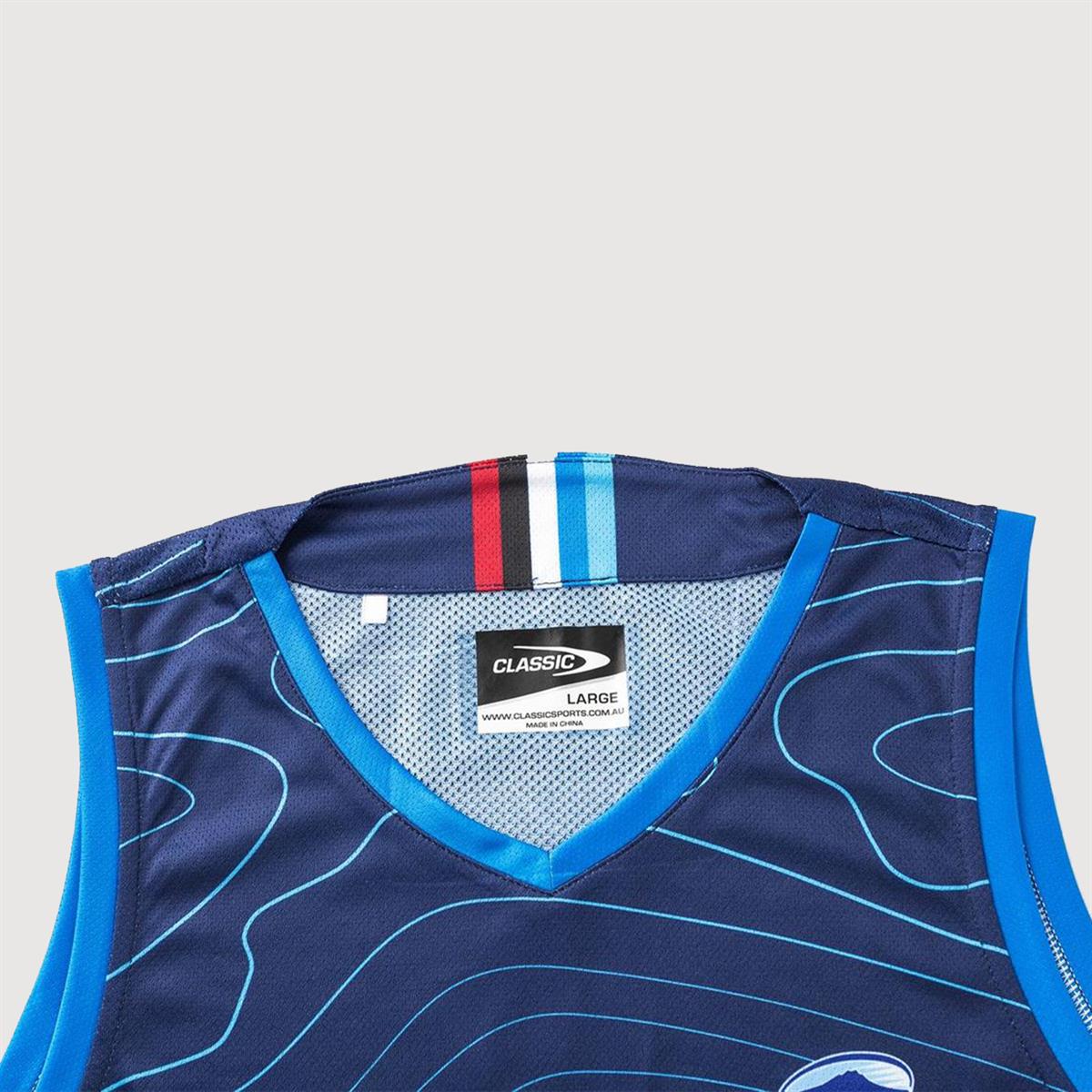 Blues Mens Pro Training Singlet