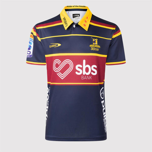 Highlanders Super Rugby 2026 Mens Home Jersey