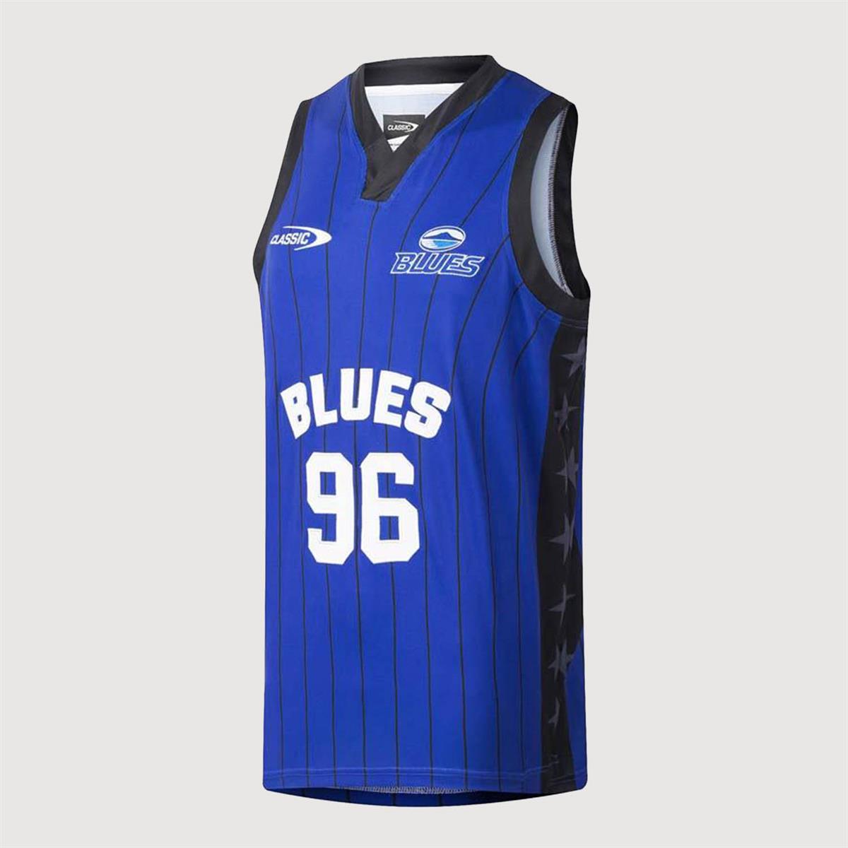Blues Super Rugby Supporters Basketball Singlet